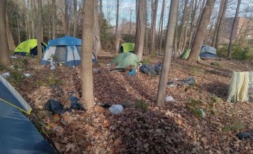 Northampton homeless encampment concerns neighbors as Mass. shelters reach capacity